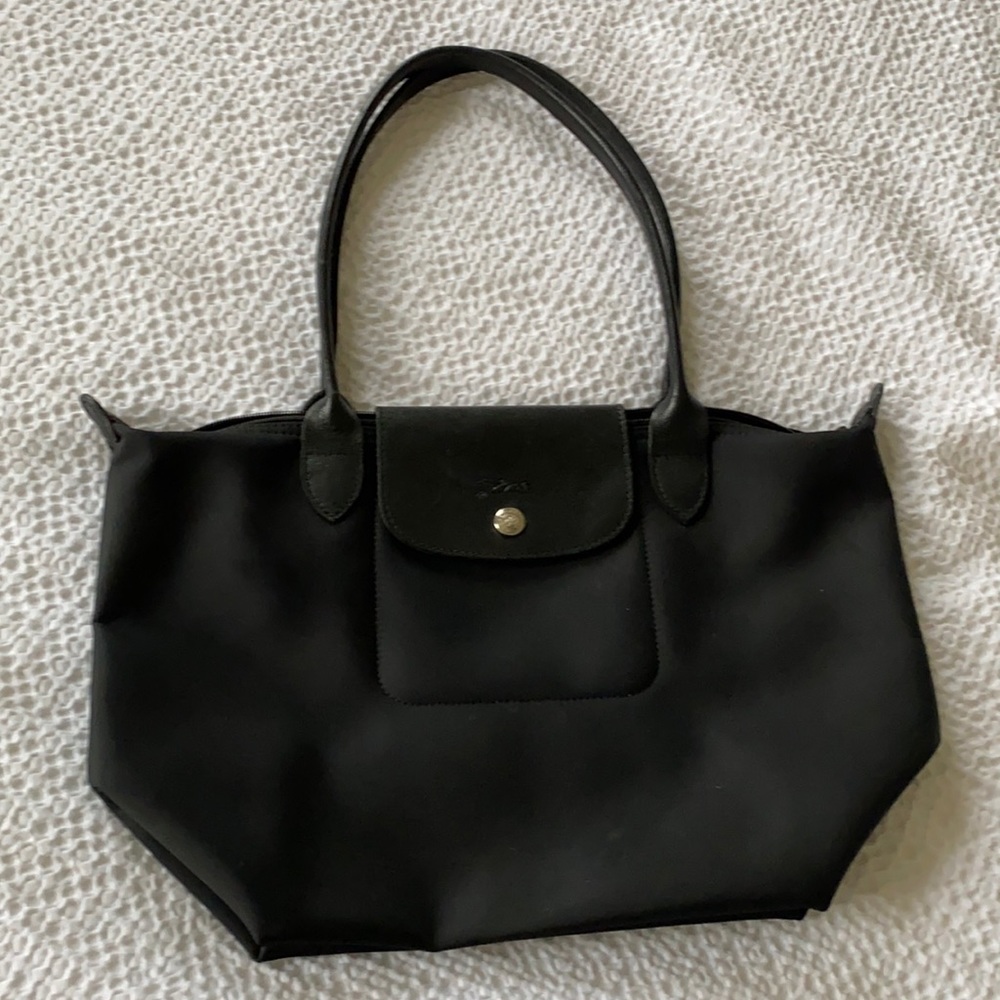 Longchamp Planetes tote in black